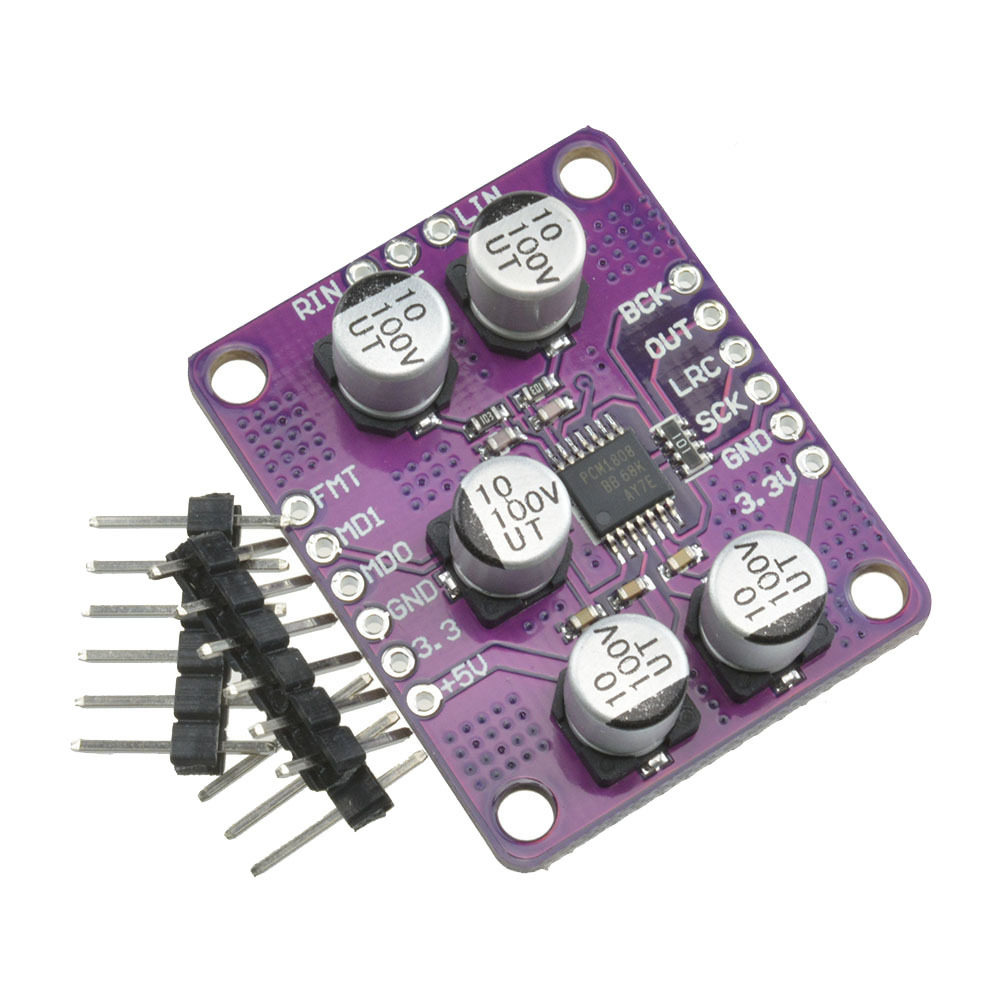 PCM1808 Audio Stereo ADC Single End Analog Input Decoder amplifier board card player module