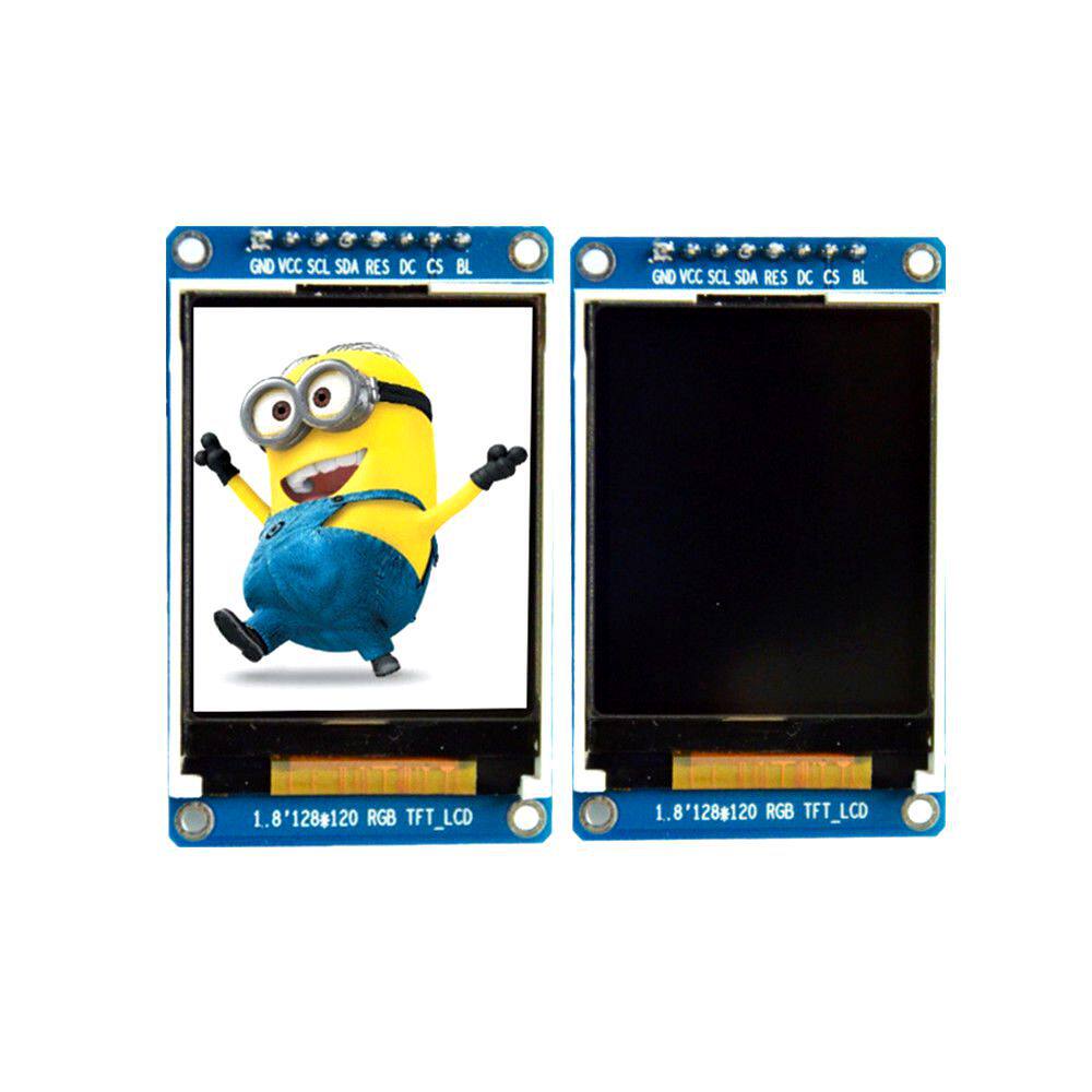 1 8 inch TFT LCD SPI serial port module TFT color screen 51ARM