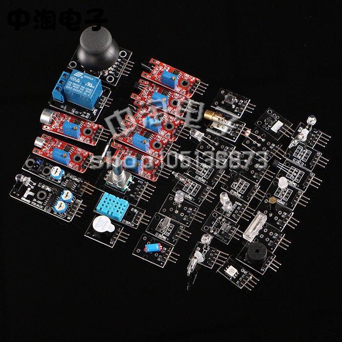 37 Sensor Kits Available at Low Prices for UNO R3 Compatible Platforms in Bags