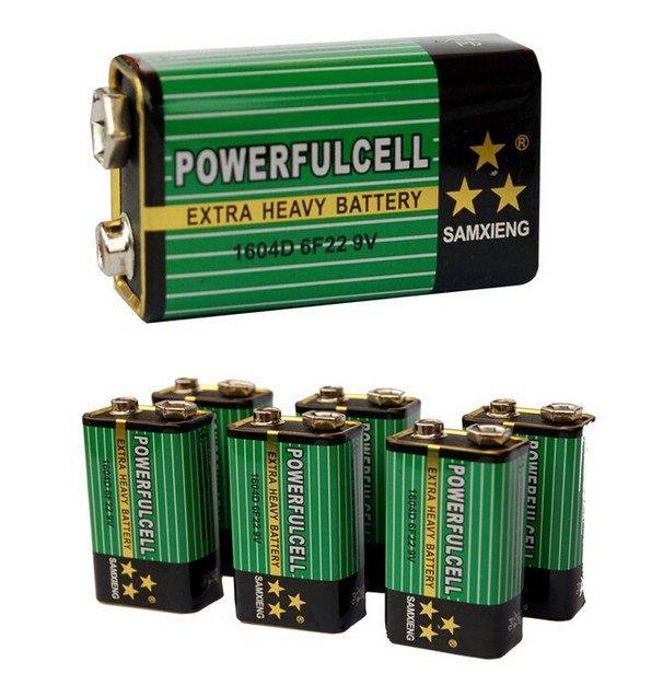 9V 6F22 battery microphone Wanuse meter tester siren remote control 9v Tetris battery