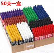 Ticks Wax Pen Note Pen Stone Wood Ticks Wax Pen Carton Fabric Mark Wax Pen red crayons