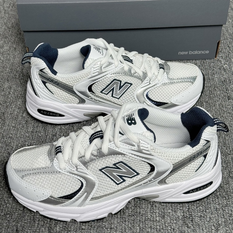 New Balance Nb530 Men's and Women's Retro Mesh Breathable Versatile Casual Sports Running Shoes Mr530Sg