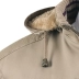 Áo khoác nhung cotton dày trung niên nam trẻ trung đội mũ trùm đầu kiểu áo khoác mùa đông áo khoác vải cotton - Bông
