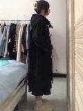 Черная женская шерстяная одежда с роговыми пуговицами, новинка 2025 года, осень и зима, новая шерстяная одежда, высококачественная, очень красивая, подходит для маленьких людей