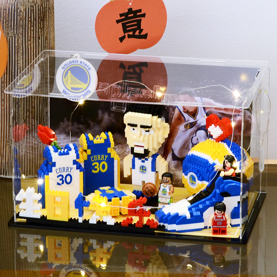 Durant Harden James Kobe Kulimu Yu star building block model model souvenir Valentine's Day gift