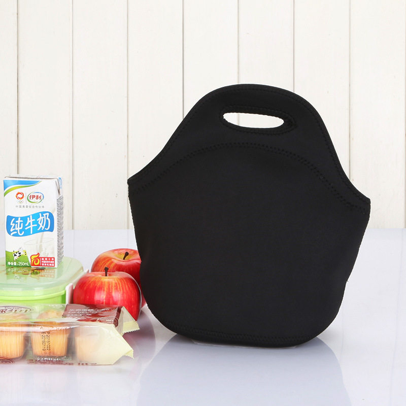 2022 South Korea outdoor diving material boys waterproof insulation lunch bag student lunch box lunch bag portable picnic bag