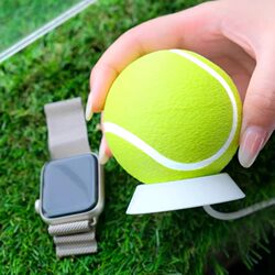 Tennis iWatch Charging Stand Apple Watch Charging Dock Desktop Ornament Gift Cute Creative