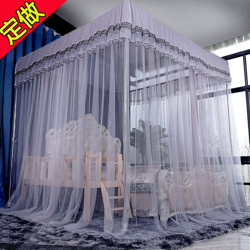 Customized tatami large and widened custom-made bed stitching Kang bed super large mosquito net customized household special size