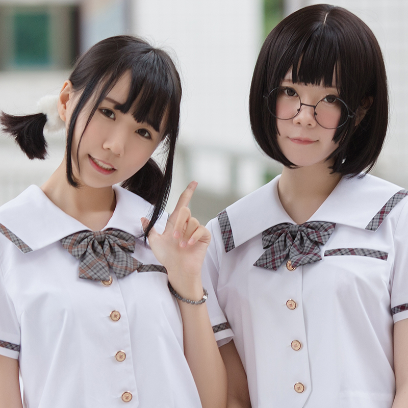 【梗豆物语】5色格子领结特优学生会同格 kyouko JK制服搭配领结