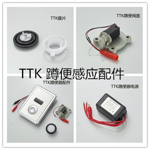 TTK Asgrand stool squat sensor flusher accessories solenoid valve seal ring membrane urinal panel