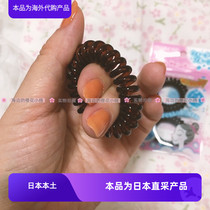 Two packs of Japanese original mapepe small phone cord hair ties and hair ropes with good elasticity and two pieces of hair ropes