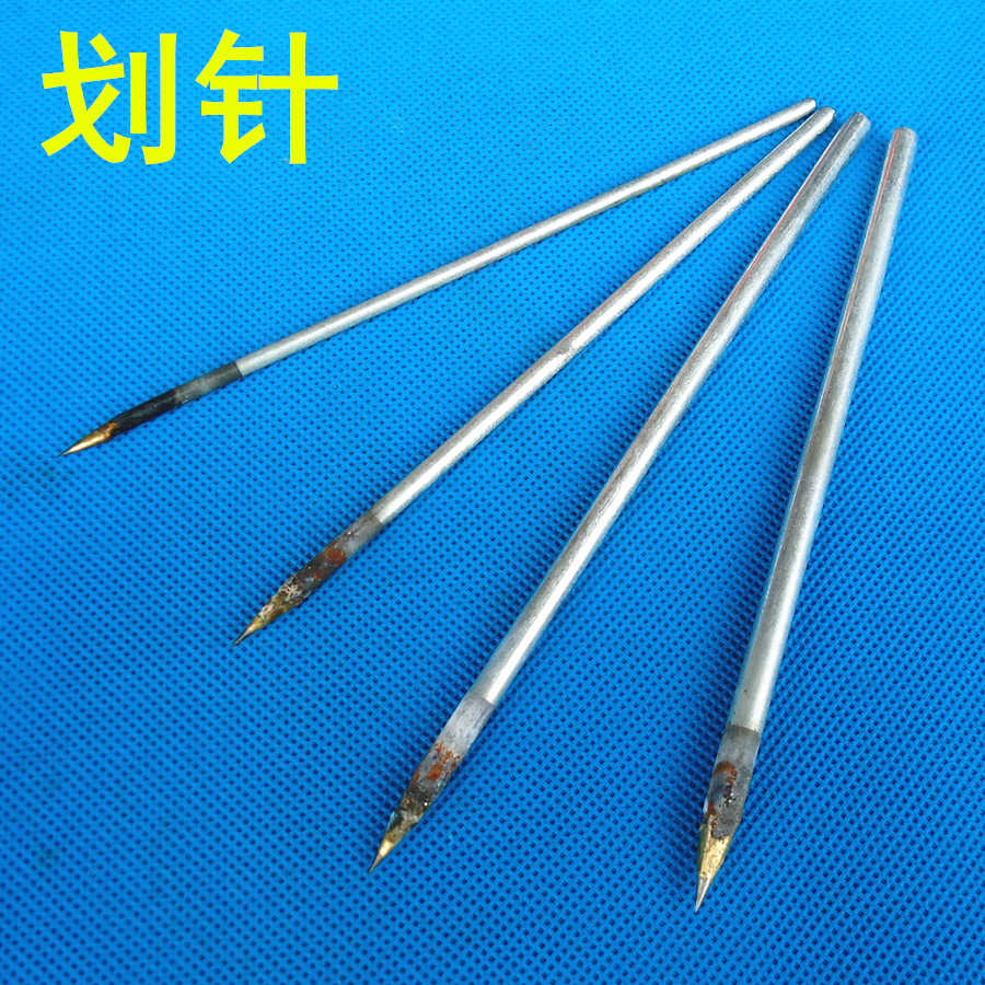 Pointed alloy head stroke needle scratch tile cutting steel needle 3 4 5 6mm stroke mark needle fitter draw line