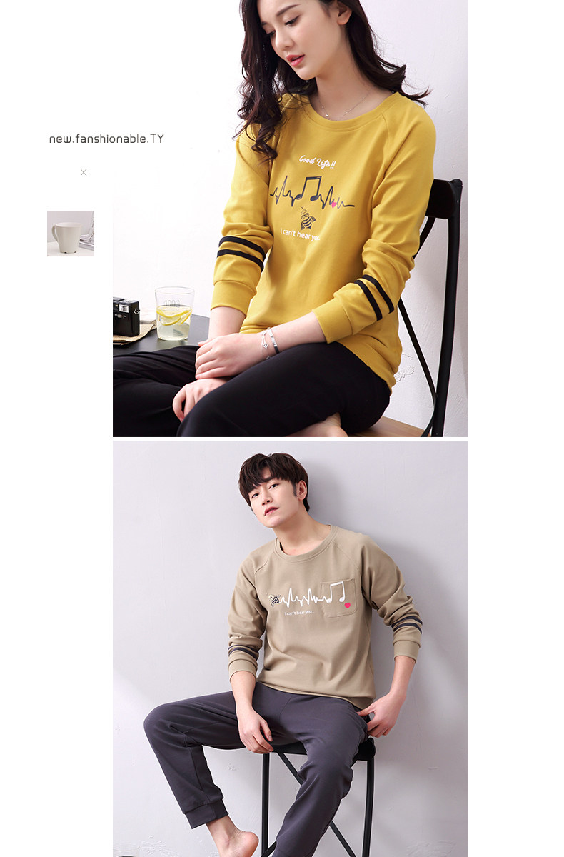 Pyjama mixte en Coton à manches longues - Ref 2988415 Image 15