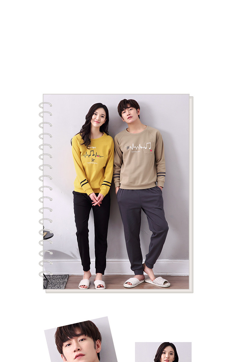 Pyjama mixte en Coton à manches longues - Ref 2988415 Image 7