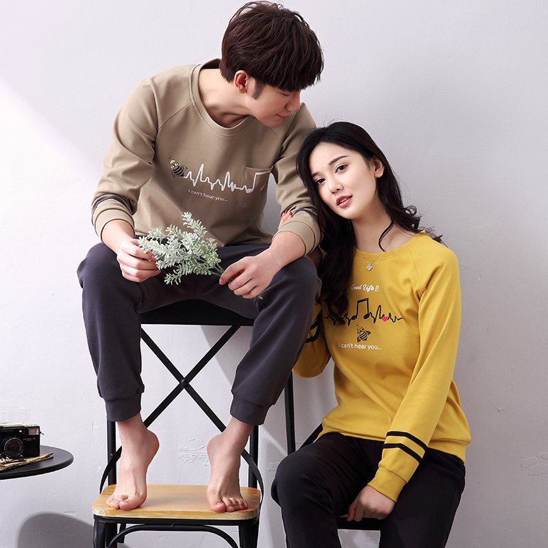 Pyjama mixte en Coton à manches longues - Ref 2988415 Image 1