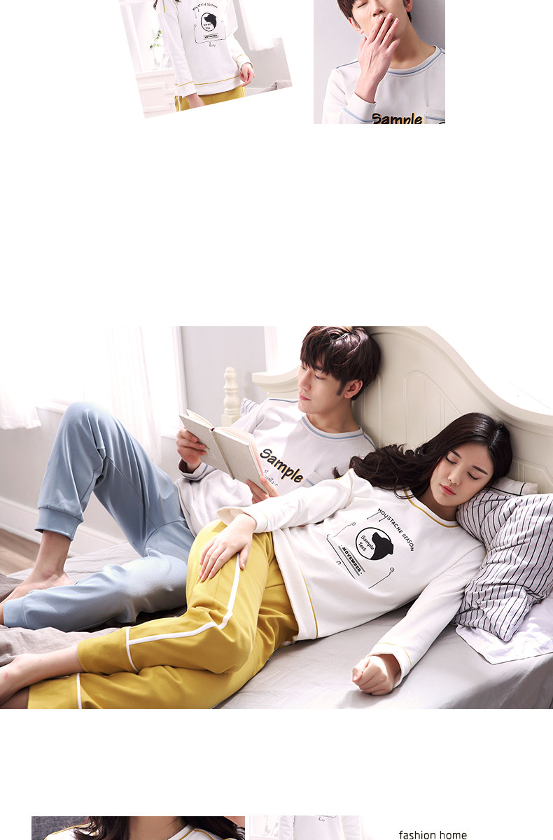 Pyjama mixte en Coton à manches longues - Ref 2988415 Image 32