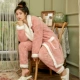 Composite nhung thu đông pijama nữ vải nỉ nhung san hô dày dặn ấm áp ngọt ngào dễ thương phiên bản hàn quốc phục vụ tận nhà - Cặp đôi