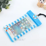 Мультяшная подушка безопасности, защита мобильного телефона, надувная водонепроницаемая непромокаемая сумка для плавания, новая коллекция, дайвинг, сенсорный экран