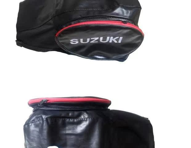Xe máy thùng nhiên liệu túi nhiên liệu nắp bình xăng Suzuki Prince bìa dầu hoàng tử nhỏ phần da - Xe máy Rider thiết bị đai bảo vệ đầu gối