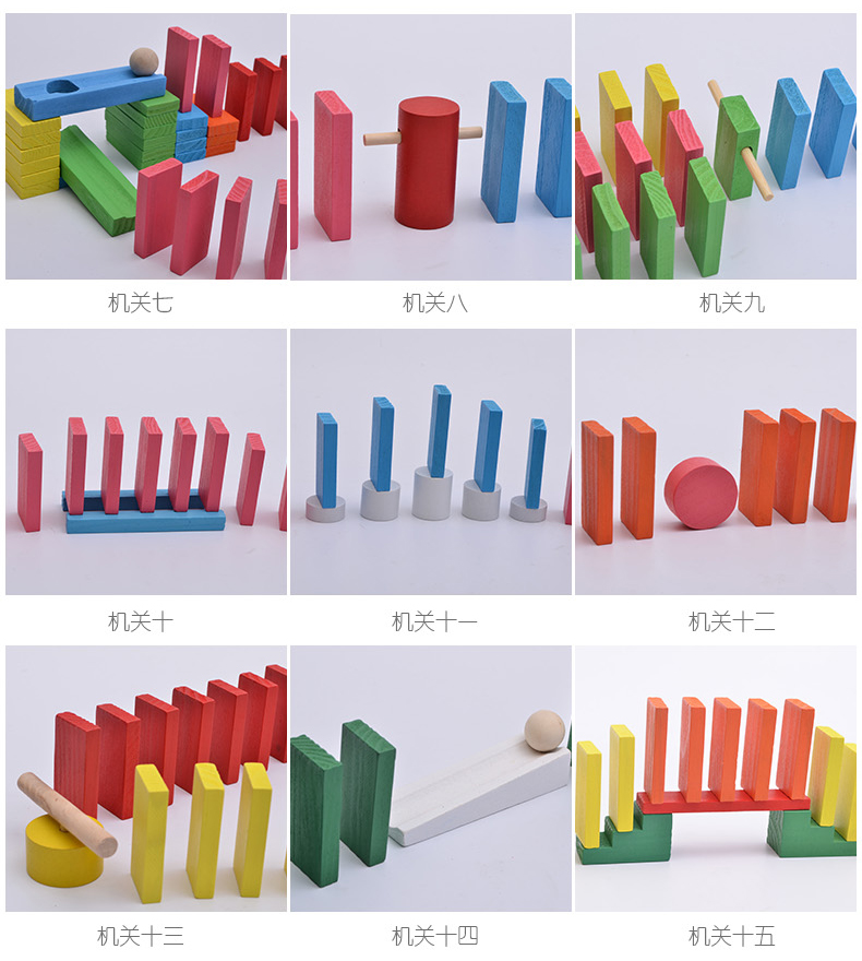 Dominoe Domino Dominoes Lớn Câu Đố của Trẻ Em Trò Chơi Người Lớn Chuyên Dụng 1000 Khối Đồ Chơi