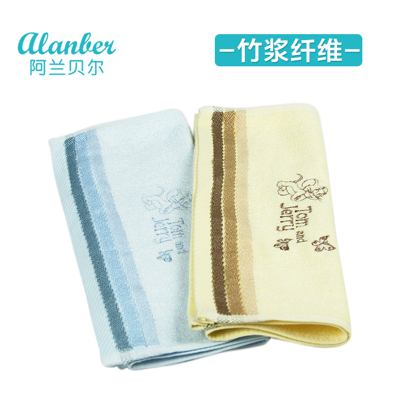 Baby bamboo fiber towel super soft small square towel long towel pillow towel baby wash face bath towel children saliva absorbent towel