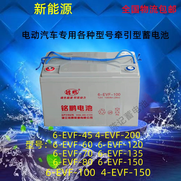 Патрульная машина Mingpeng 12V60A100A120A135A200AH, электромобиль для мойки автомобилей, свинцово-кислотный аккумулятор для скутера