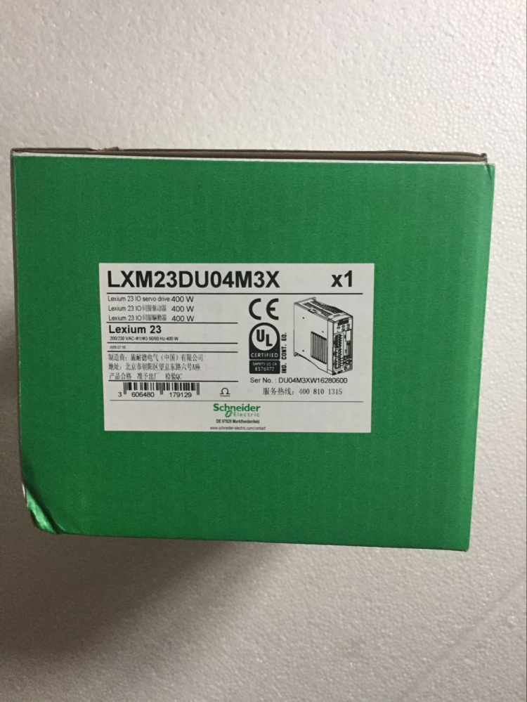 Schneider LXM23DU04M3X Lexium 23 D Servo Drive 0 4 Kw New 