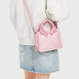 Милая розовая сумка через плечо, портативная сумка на одно плечо для отдыха