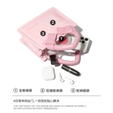 Милая розовая сумка через плечо, портативная сумка на одно плечо для отдыха