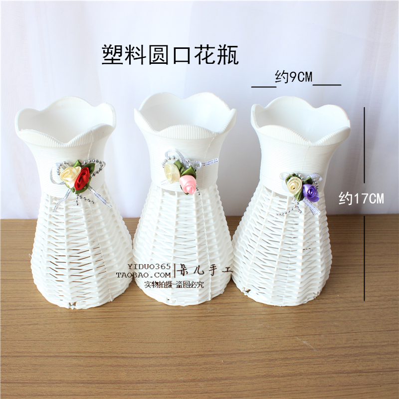 Bình gốm đơn giản, hoa nhân tạo, hoa handmade, bình hoa hiện đại, chai trang trí nhà Bắc Âu - Vase / Bồn hoa & Kệ bình cắm hoa thủy tinh
