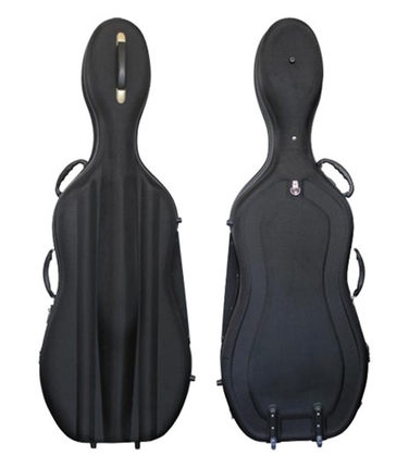 Quality cello case 4 4 1 2 cello box 1 4 with pulley hard cello case 3 4