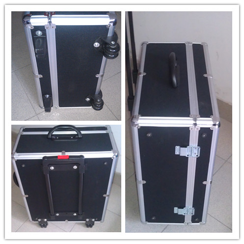 96 120 Bass accordion case Piano case Aluminum alloy accordion rod case Gold cup parrot Baile universal