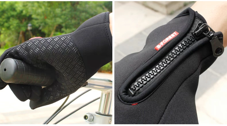 Ngoài trời găng tay ấm áp mùa đông lạnh windproof trượt tuyết chạy người đàn ông và phụ nữ cưỡi xe máy full finger găng tay