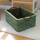 Rattan storage basket snack straw storage box storage box coffee table desktop living room storage box household sundries basket