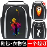 Спортивная обувь, спортивная баскетбольная сумка для обуви, портативная футбольная система хранения для бадминтона