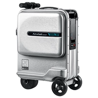 Серебряный чемодан, батарея, 20 дюймов