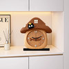 Mushroom Clock Cartoon Living Room Creative Clock Bedroom Bedside 2025 New Silent Home Clock Table Clock