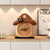 Mushroom Clock Cartoon Living Room Creative Clock Bedroom Bedside 2025 New Silent Home Clock Table Clock