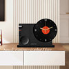2026 New Retro Vinyl Record Desk Clock with Creative Design, High-End Decorative Ornament Clock