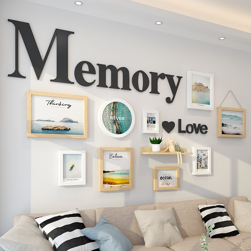 Creative dining room living room wall decoration sofa background wall decoration net red room wall decoration wall decoration