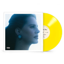Spot Thunder Sister Lana del Rey Blue Banisters Yellow glue record 2LP