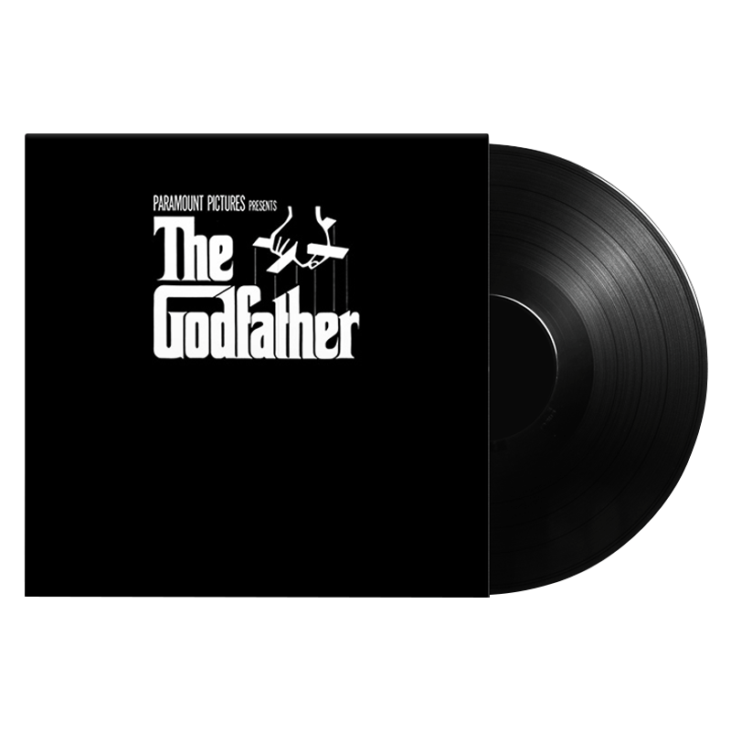 Spot genuine Godfather 1 The Godfather Nino Rota film soundtrack with LP Black Gel Record-Taobao