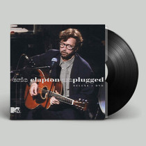 Spot Clapton Eric Clapton Unplugged Lalay Folk Gitar Black Gum Record LP