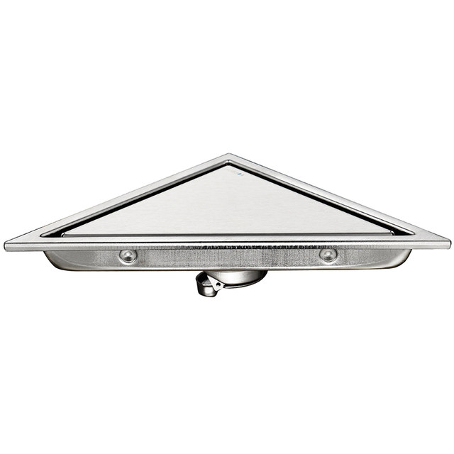 Artiqua Bathroom Shower Toilet Balcony Corner 304 Stainless Steel Triangular Invisible Anti-Odor Floor Drain