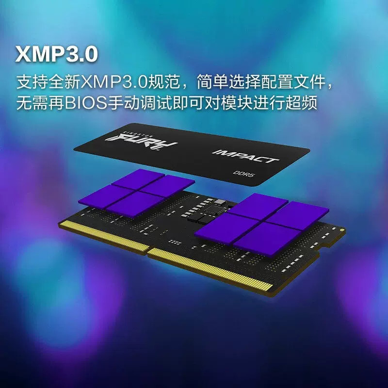 Модуль памяти Kingston для ноутбука 16Г 32Г 64Г DDR5 5600 совместим с Samsung Hynix Micron