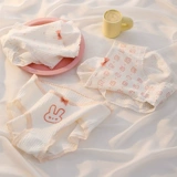 Нижнее белье, хлопковые антибактериальные летние тонкие штаны, милые трусы