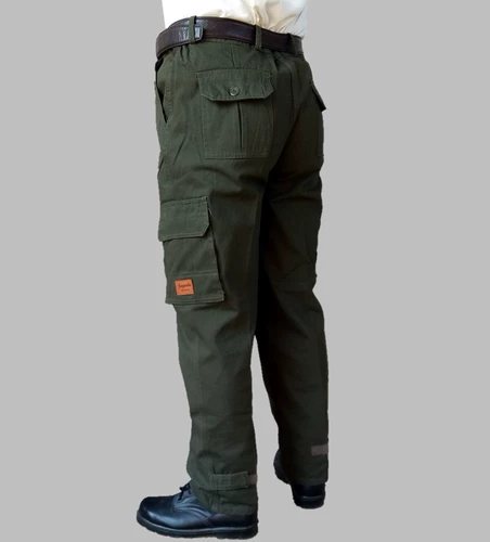 Хлопковые износостойкие дорожные штаны для работы, рабочая одежда, свободный крой, осенние