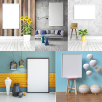 New simple Taobao clothing shooting background cloth Nordic indoor webcast simple flowers Photo Background Paper