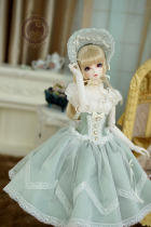 (Meow House)Fairy tale series-Green Forest dress DD SDGR SD16 BJD 3 points AS baby clothes