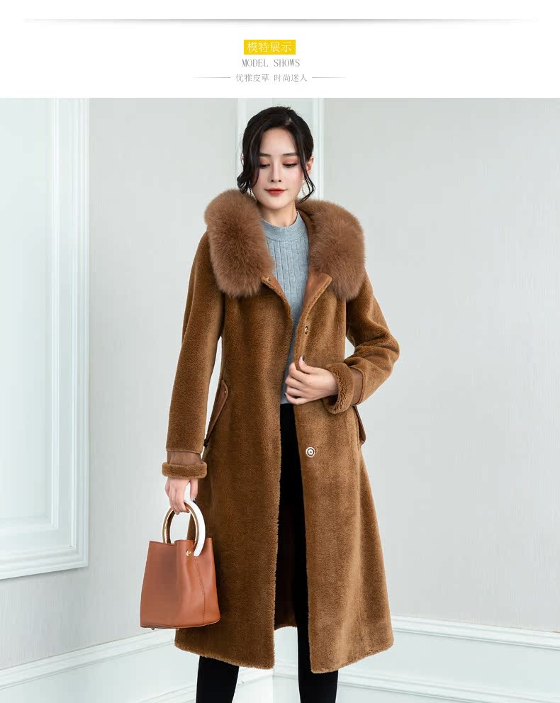 Manteau de fourrure femme ZQQZ - Ref 3174804 Image 11